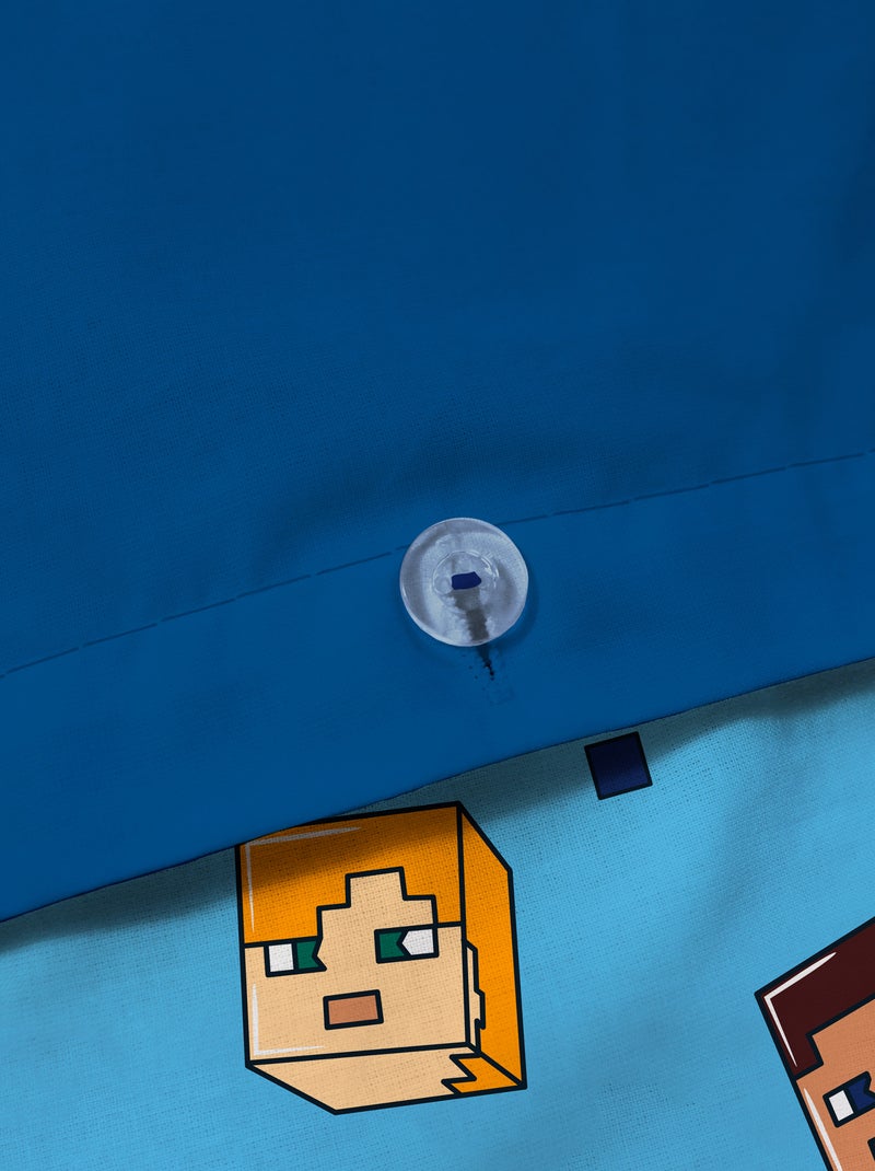 Dekbedset 'Minecraft' - 1-persoonsbed BIEGE - Kiabi