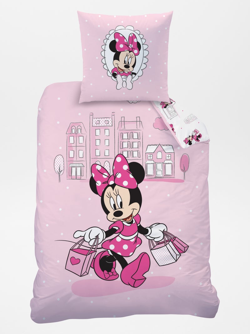 Dekbedset 'Minnie' - 1-persoonsbed ROSE - Kiabi