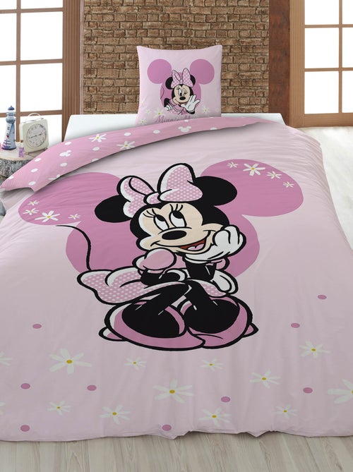 Dekbedset 'Minnie' - 1-persoonsbed - Kiabi