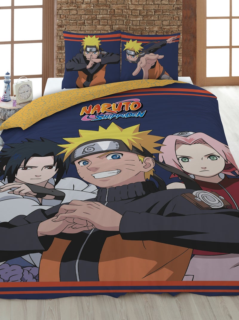 Dekbedset 'Naruto' - 1-persoonsbed ORANJE - Kiabi
