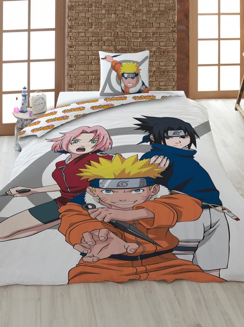 Dekbedset 'Naruto' - 1-persoonsbed - Kiabi