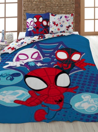 Dekbedset 'Spider-Man and friends' - 1-persoonsbed