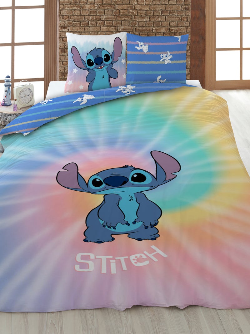 Dekbedset 'Stitch' - 1-persoonsbed BIEGE - Kiabi