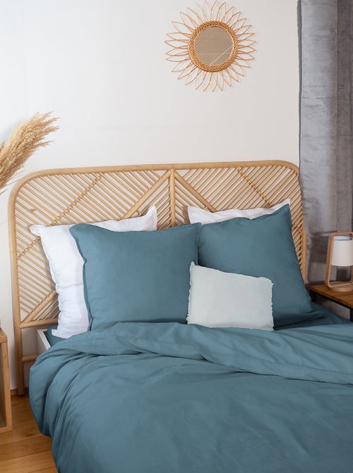 Dekbedset van linnenmix - Voor 2-persoonsbed - Kiabi