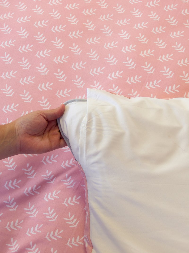 Dekbedset voor 1-persoonsbed 140 x 200 cm ROSE - Kiabi