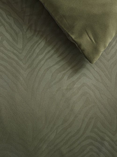 Dekbedset voor 2-persoonsbed - zebramotief - Kiabi