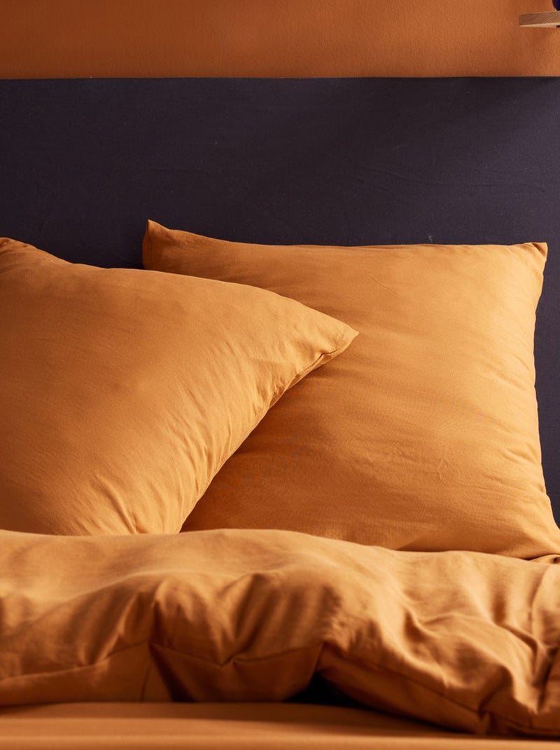 Dekbedset voor 2-persoonsbed BRUIN - Kiabi