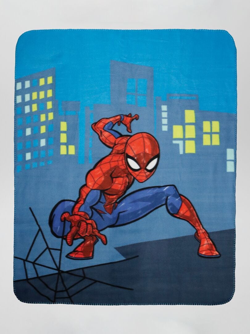 Dekentje 'Spider-Man' 'Marvel' blauw - Kiabi