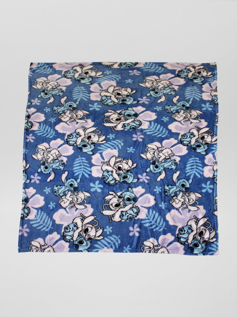 Dekentje 'Stitch' 'Disney' BLAUW - Kiabi