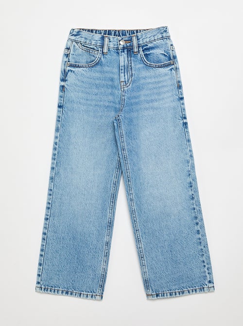 Denim baggy fit met 5 zakken - Kiabi