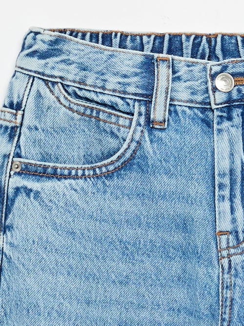 Denim baggy fit met 5 zakken - Kiabi