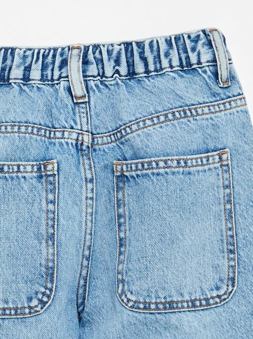 Denim baggy fit met 5 zakken - Kiabi
