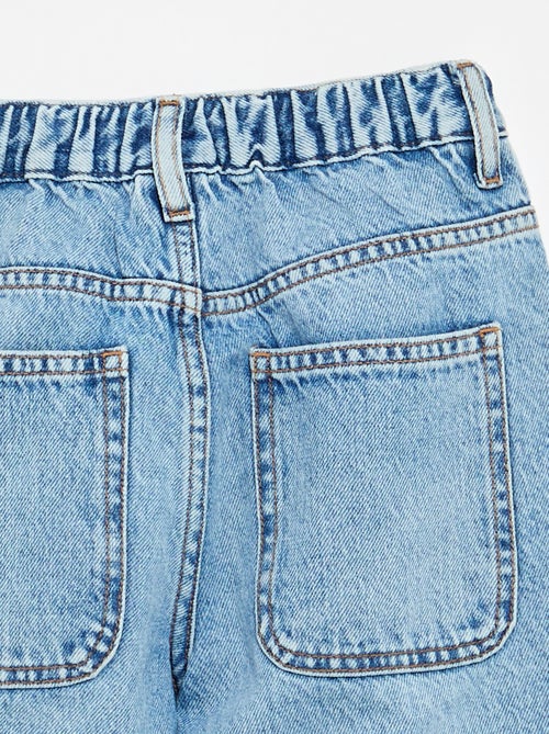 Denim baggy fit met 5 zakken - Kiabi