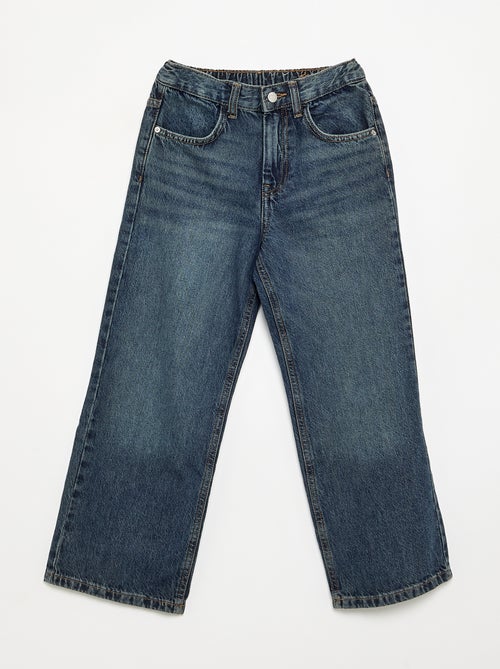 Denim baggy fit met 5 zakken - Kiabi