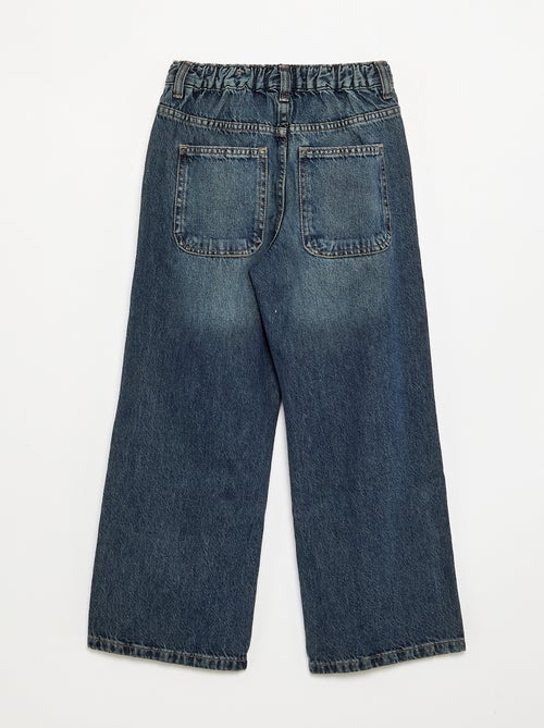 Denim baggy fit met 5 zakken - Kiabi