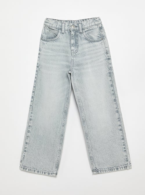 Denim baggy fit met 5 zakken - Kiabi