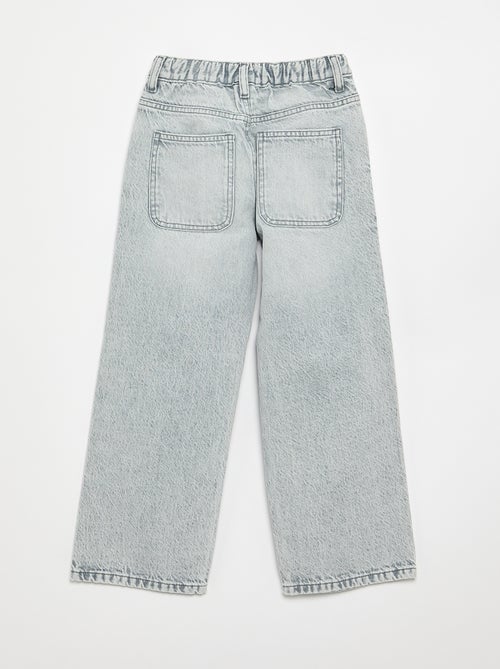 Denim baggy fit met 5 zakken - Kiabi
