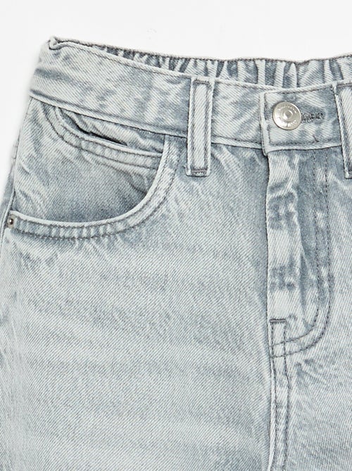 Denim baggy fit met 5 zakken - Kiabi