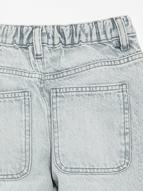 Denim baggy fit met 5 zakken - Kiabi