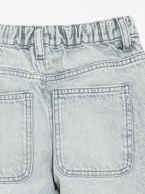 Denim baggy fit met 5 zakken - Kiabi Denim baggy fit met 5 zakken - Kiabi