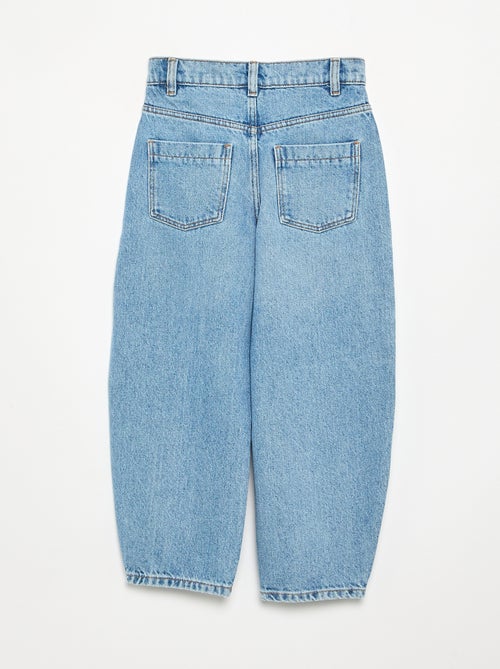 Denim barrel fit-broek - Kiabi