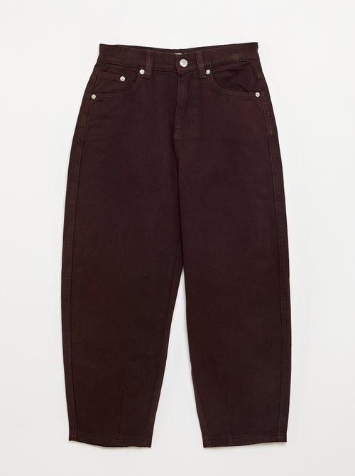 Denim barrel fit-broek - Kiabi