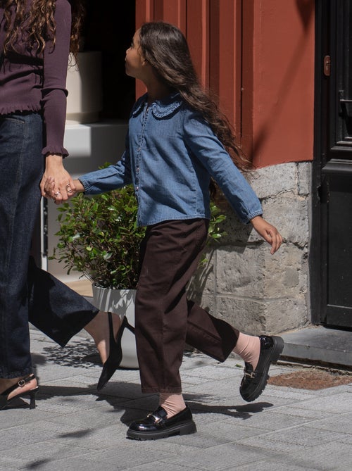 Denim barrel fit-broek - Kiabi