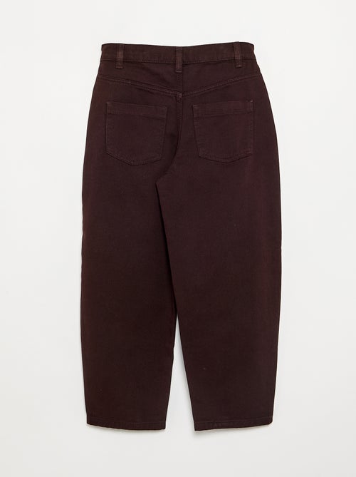 Denim barrel fit-broek - Kiabi