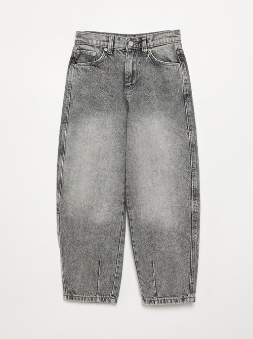 Denim barrel fit-broek - Kiabi