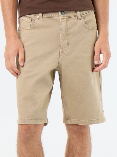 Denim bermuda met 5 zakken - Kiabi