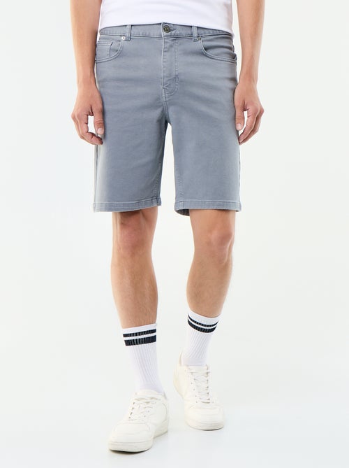 Denim bermuda met 5 zakken - Kiabi