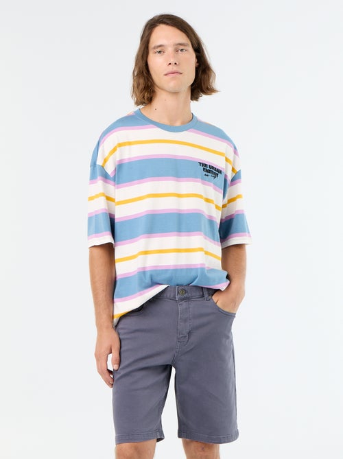 Denim bermuda met 5 zakken - Kiabi