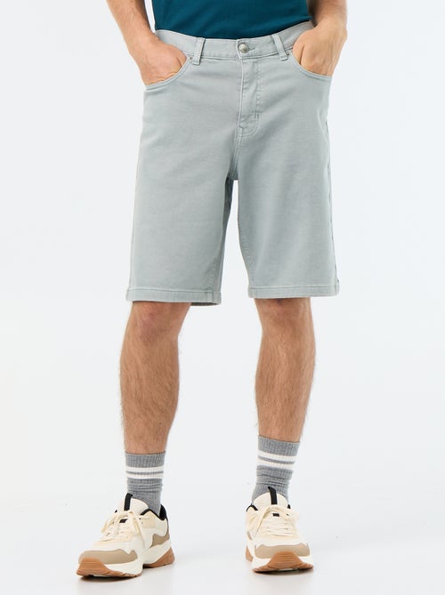 Denim bermuda met 5 zakken - Kiabi