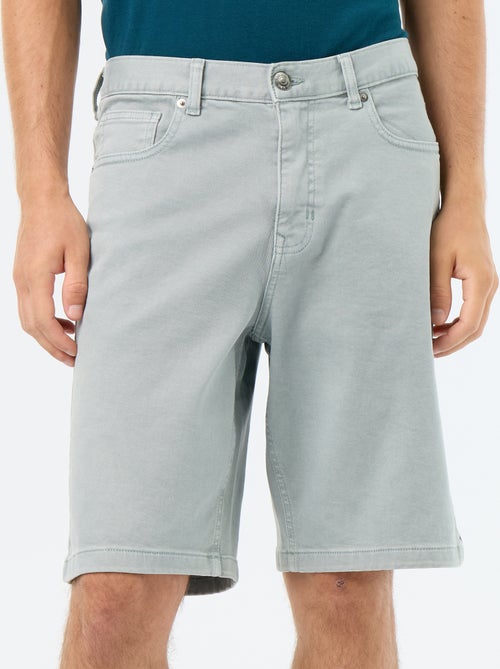 Denim bermuda met 5 zakken - Kiabi