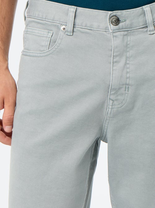 Denim bermuda met 5 zakken - Kiabi