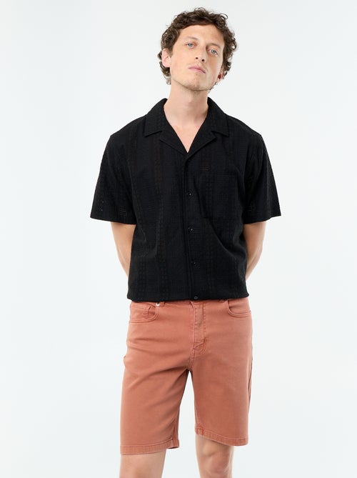 Denim bermuda met 5 zakken - Kiabi