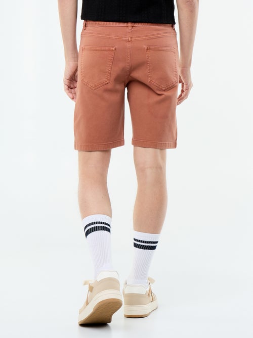 Denim bermuda met 5 zakken - Kiabi