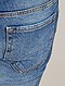     Denim bermuda met bedrukte details afbeelding 8

