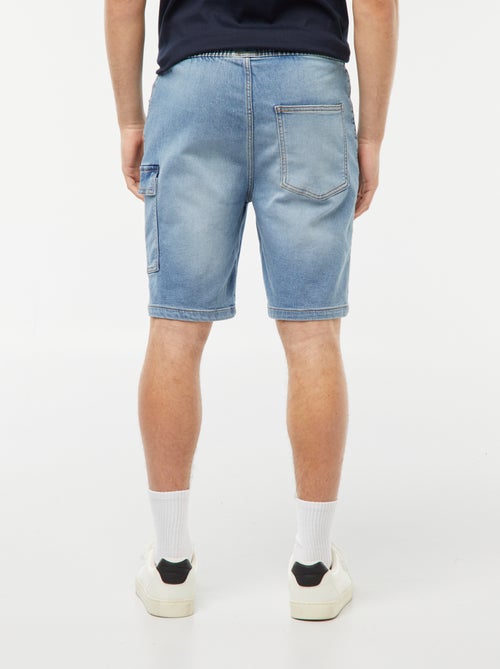 Denim bermuda met zakjes - Kiabi