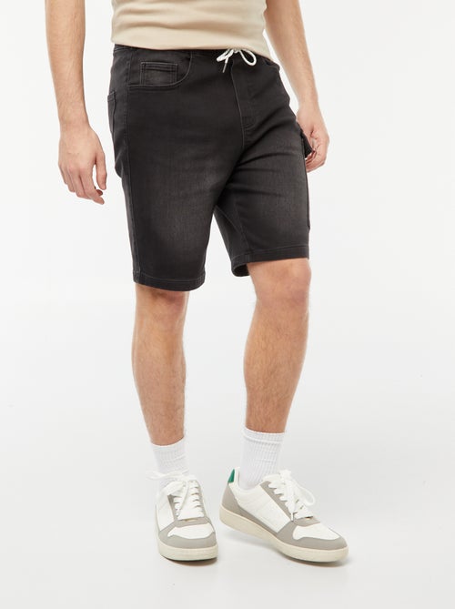 Denim bermuda met zakjes - Kiabi