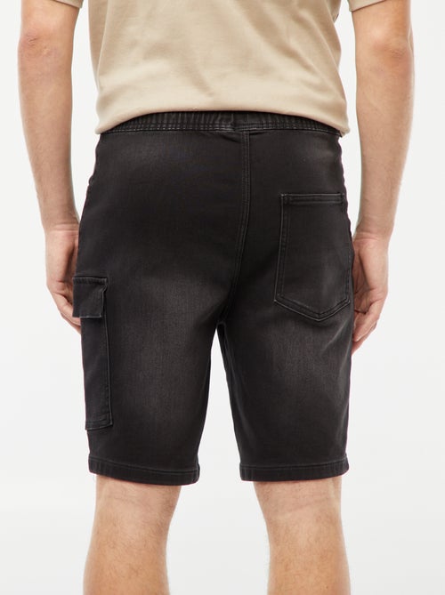 Denim bermuda met zakjes - Kiabi