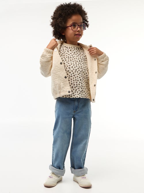 Denim broek - gemakkelijk aan te trekken collectie - Kiabi