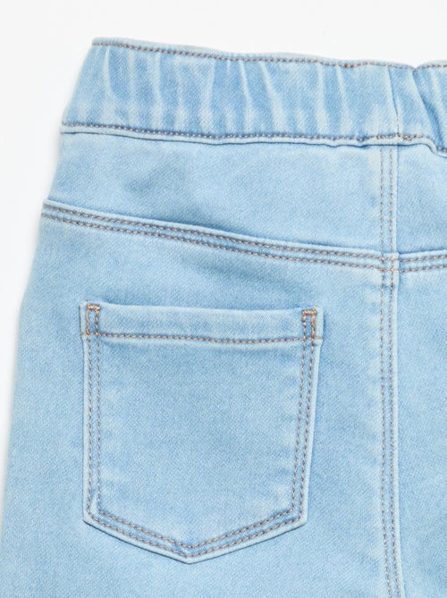 Denim broek met omgeslagen pijpen - Kiabi