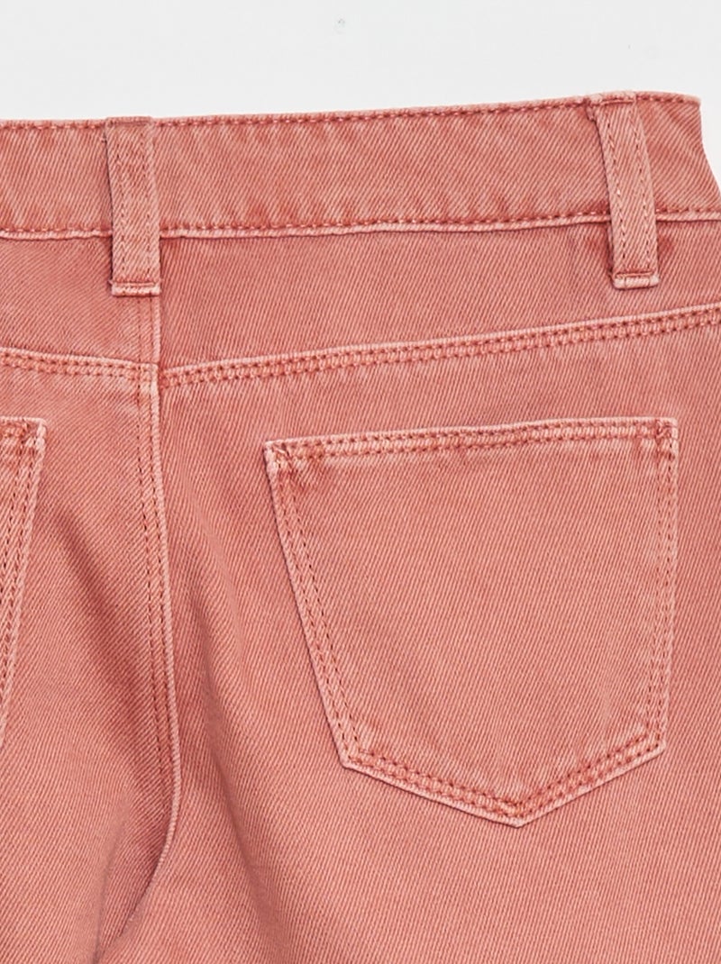 Denim broek met zakken Rose - Kiabi