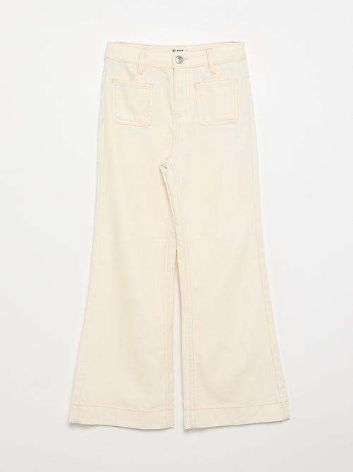 Denim flarebroek - Kiabi