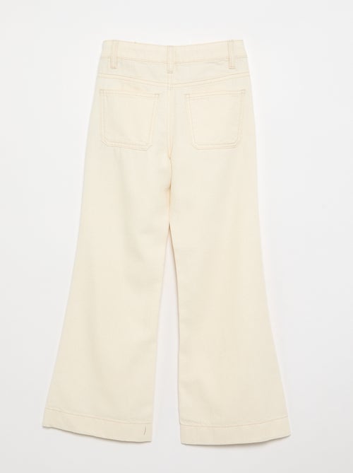 Denim flarebroek - Kiabi