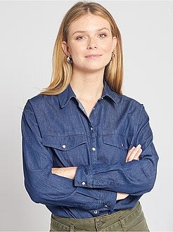 Denim hemd - Kiabi