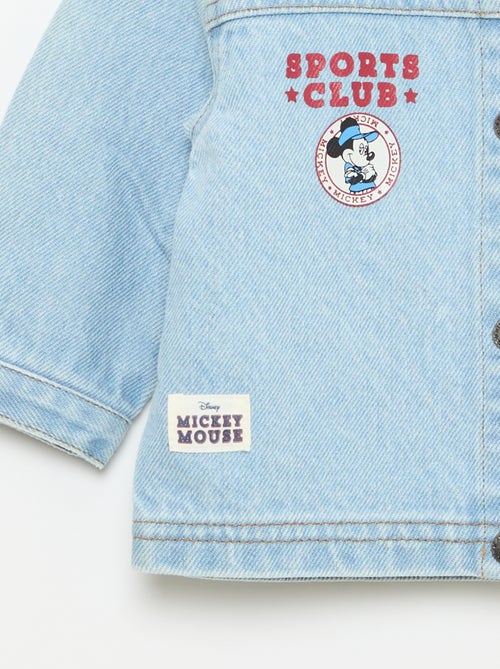 Denim jas met 'Disney' print - Kiabi