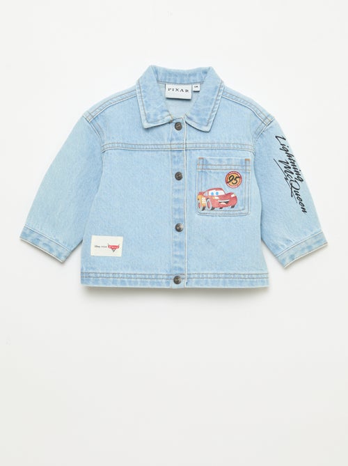 Denim jas met 'Disney' print - Kiabi