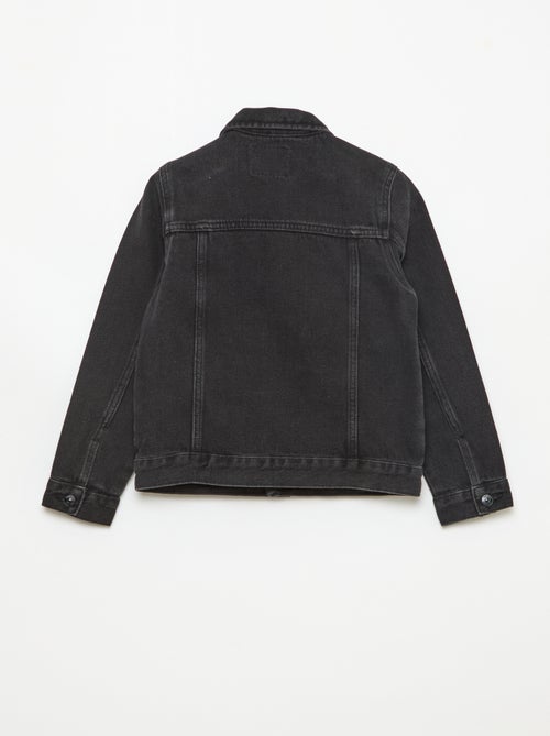 Denim jas met knoopsluiting - Kiabi